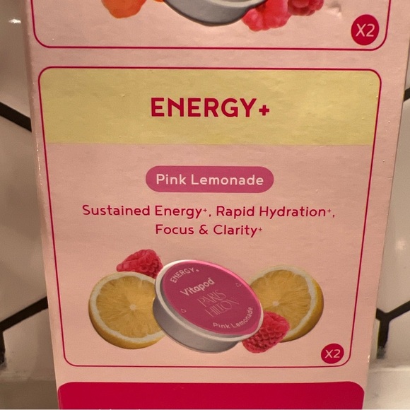Vitapod x Paris Hilton Vitamin Drink Mix Starter‎ Pack 1 Bottle 6 Pods Wellness - Picture 9 of 15